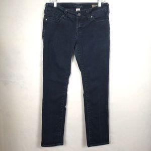 Silver Jeans Suki Skinny Dark Wash sz 30/31